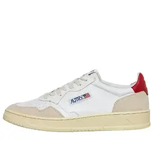 Кроссовки medalist low 'white suede red' Autry, белый