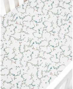 Простыня для кроватки Secret Garden Gooselings, цвет Ivory/Cream