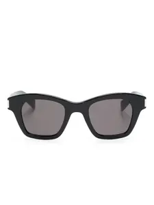 Солнцезащитные очки SL 592 Saint Laurent Eyewear, черный