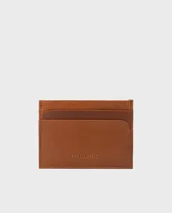 Мужской кожаный кошелек без застежки Pikolinos, коричневый