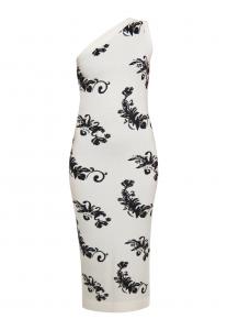 Вязаное платье ebeeza, белый