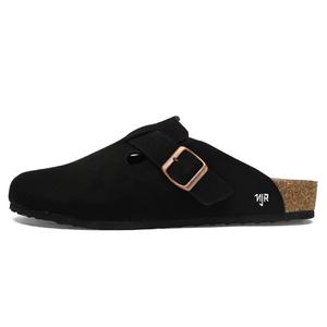 Тихие износостойкие сандалии с закрытым носком унисекс NANJIREN, Black