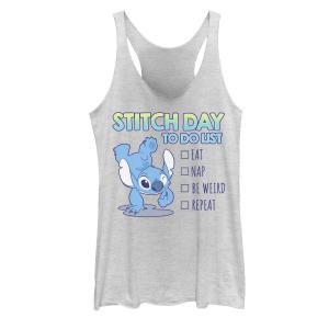 Юниорская майка Disney Lilo & Stitch 626 Stitch To Do List Licensed Character