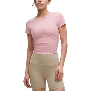 SS23 Футболка с втачным рукавом для женщин Lululemon, hazy розовый/pkhz