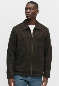 Пальто Dobber BEN WOOL, Dark Brown Mel/Brown