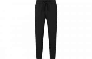 Брюки чинос с зауженным низом и шнурком HUGO BOSS, черный