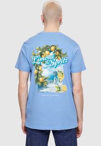 Футболка Mister Tee LIMONI AND SPRITZ TEE, Horizon Blue/Light Blue