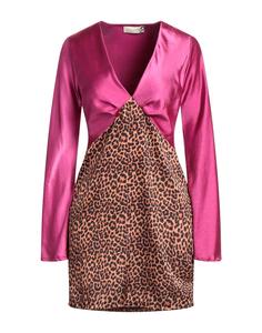 Мини-платье Haveone, фуксия