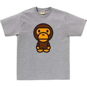Футболка Bape Boa Big Baby Milo A BATHING APE, серый