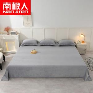 Antarctic Простыня на резинке 150х245 см из молочного велюра, цвет Light Gray