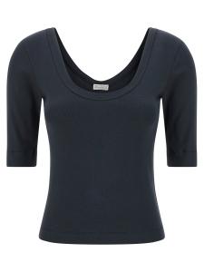 Футболка Monile Brunello Cucinelli, синий