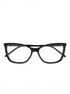 Очки в форме "кошачий глаз" Saint Laurent, черный