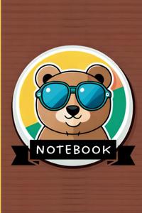 Nola notebook: 100 pages lined (Nola the bear) (Independently published)