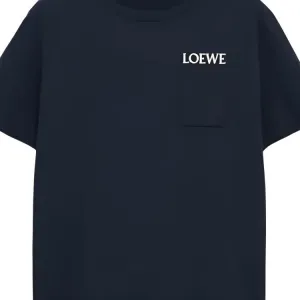 Футболка с карманом LOEWE, темно-marine синий
