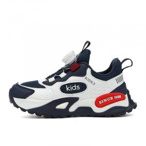 Дышащие низкие детские беговые кроссовки Kids' AMICNIEGD, темно-синий