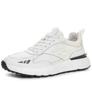 Мужские кроссовки с низким верхом, увеличивающие рост, износостойкие, дышащие, нескользящие Devanro, White