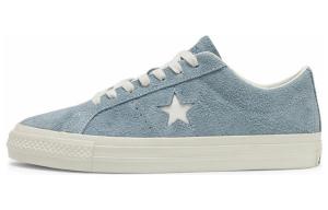 Converse Винтажные замшевые кеды One Star Pro Low 'Cocoon Blue' - серо-голубые, цвет Gray Blue