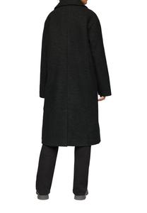 Классическое пальто AUS BOUCLÉ QS, черный