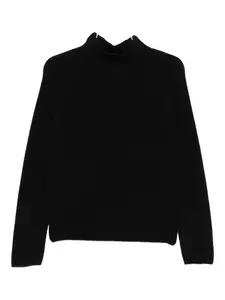 Вязаный свитер с воротником-стойкой Marc O'Polo, черный