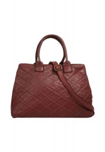 Сумочка, натуральная кожа, производство Италия Samantha Look, цвет Bordeaux