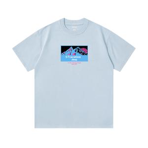 Футболка унисекс Crew Neck Moderate Jeep, sky синий