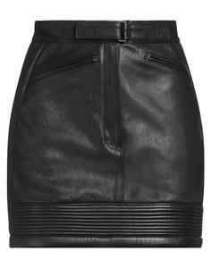 Мини-юбка David Koma, черный