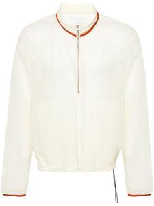 Толстовка Hlaupa с воротником на молнии RANRA, нейтральный цвет