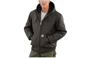 Carhartt Утепленная флисовая куртка с подкладкой из фланели, Gray