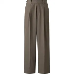 Clare Waight Keller C Collection SS26 Casual брюки Unisex UNIQLO, коричневый