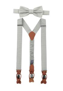 Галстук-бабочка HOSENTRÄGER SET AUS 100% SEIDE Prince Bow Tie, мятный