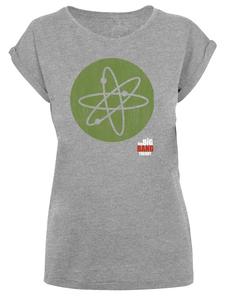 Футболка F4NT4STIC T-Shirt Shirt 'Big Bang Theory Big Bang ', пятнистый серый