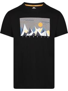 Футболка Ennadai Casual Printed Tshirt черного цвета Trespass