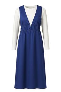 Платье Touche Prive, темно-синий