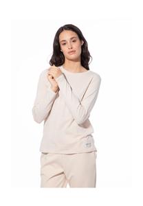 Женский пижамный топ с нашивкой-логотипом SHORT STORIES, цвет 38239 Pink Whisp