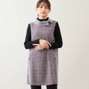 Жилет-туника с отложным воротником, пригодный для стирки Lobjie, цвет Red