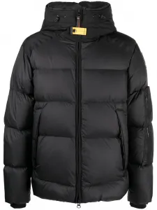 Пуховик с капюшоном Parajumpers, черный