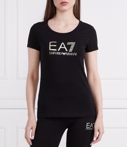 Футболка EA7 slim fit, черный