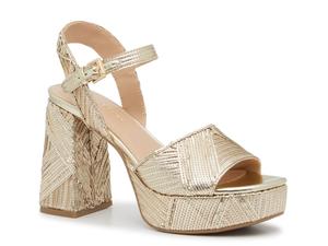 Сандалии Marc Fisher Seleny Platform Sandal, золотой металлик