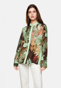 Блуза Marc Cain Button-down blouse, Dark Wood/Brown