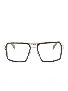 Очки-пилоты с сетчатыми вставками Cazal, черный