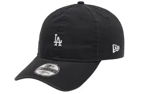 Хлопковая бейсболка унисекс черная New Era