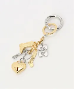 Брелок-подвеска GANNI / Ganni Bou, серебряный.