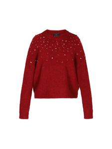 Faina Женский свитер красного цвета