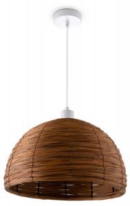 Подвесной светильник Paco Home Hugo Pd1 Gogo, алюминий - коричневый - белый