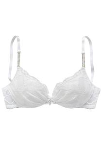 LASCANA Бюстгальтер пуш-ап в белом цвете