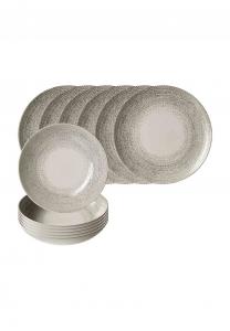 Сервиз столовый Ritzenhoff & Breker Rimini на 12 персон, серый