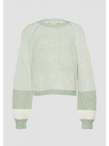 QS Вязаный свитер цвета шалфейно-зеленый (05X0)