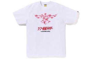 Футболка BAPE X New Kamen Rider Co-brand унисекс A Bathing Ape, синий