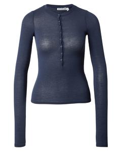 WEEKDAY Лонгслив в морском синем цвете