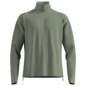 Средний слой - флисовая куртка с застежкой-молнией 1/2 дюйма Odlo, Shadow Melange